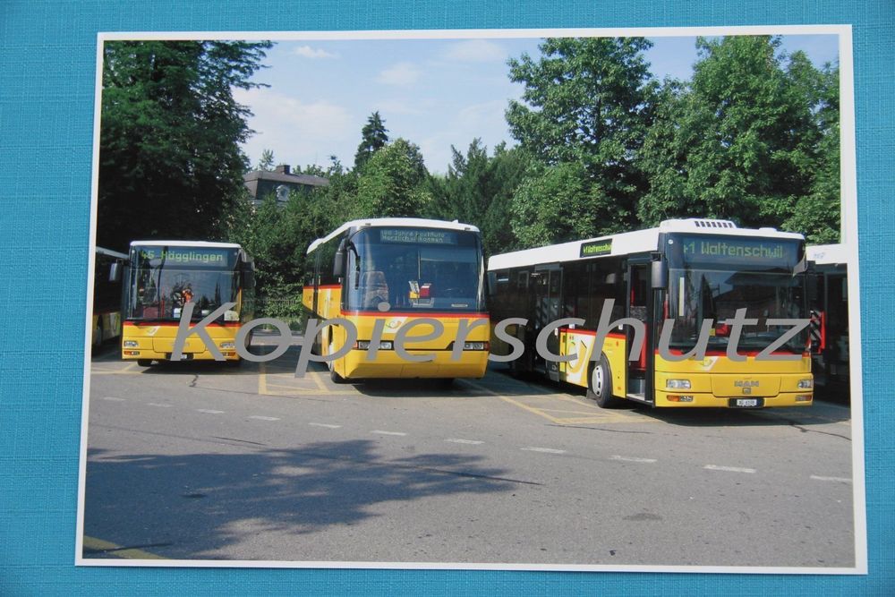 Postauto, Bahnhof Wohlen, Foto, A 4 | Kaufen auf Ricardo