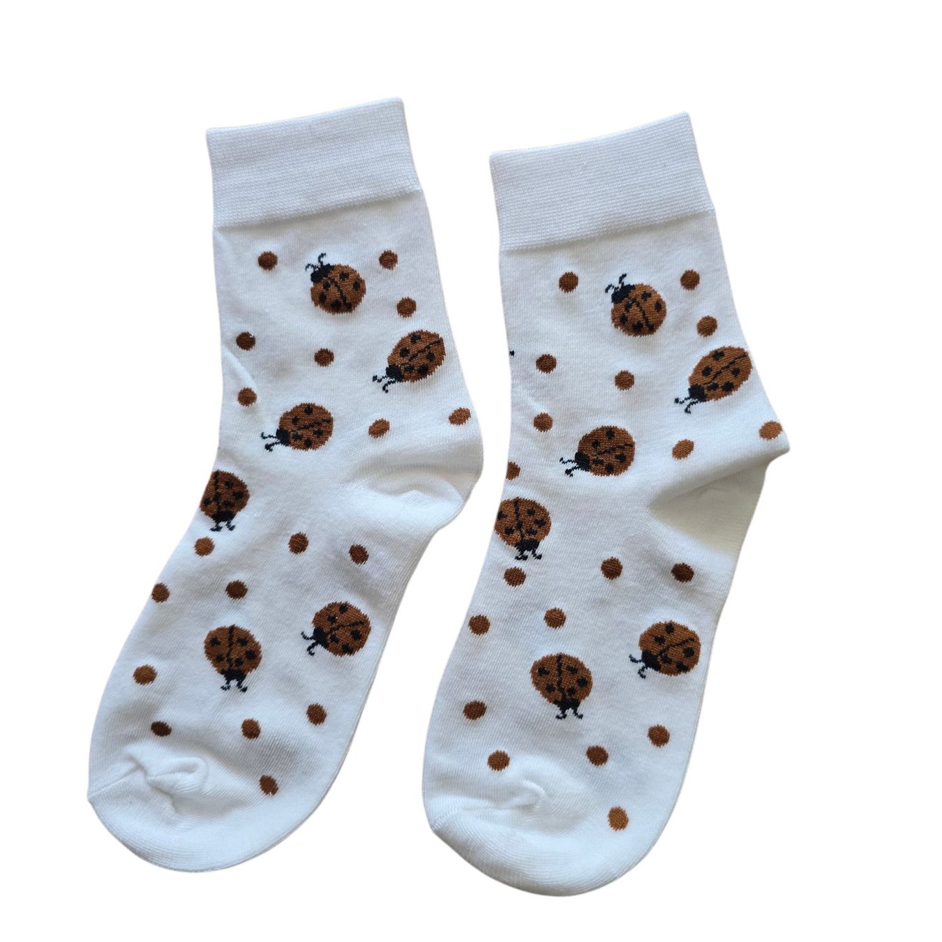 Calze: Socken Marienkäfer / Glücksbringer / Punkte – Nuovo e nell'imballaggio originale da Zürich venduto da amysmith 1