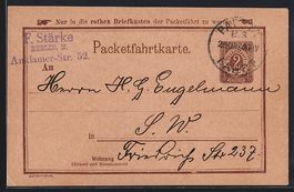 Berlin, Berl. Packetfahrt-A.-G., Private