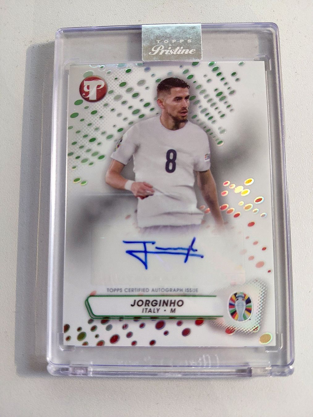 Topps Carte collezionabili: Jorginho, Topps Pristine, Auto – Usato da Uezwil venduto da -Retrogames-