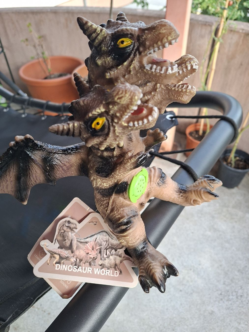 Jouets: Figur Dinosaurier 3 Kpfe neu mit Etikett – Neuf (Voir description) à Däniken SO par Tamysshopy