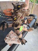 Figur Dinosaurier 3 Kpfe neu mit Etikett