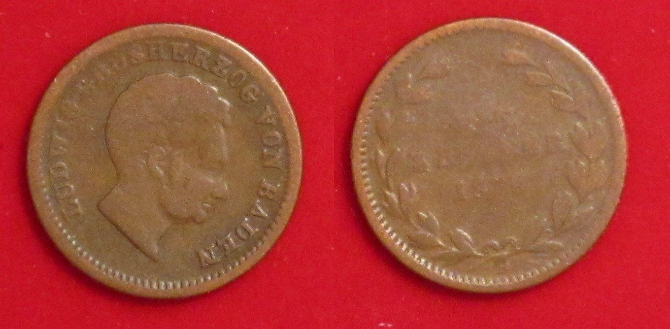 Tutti le monete: Baden, 1 Kreuzer 1828 – Usato da Allschwil venduto da Coinfreak