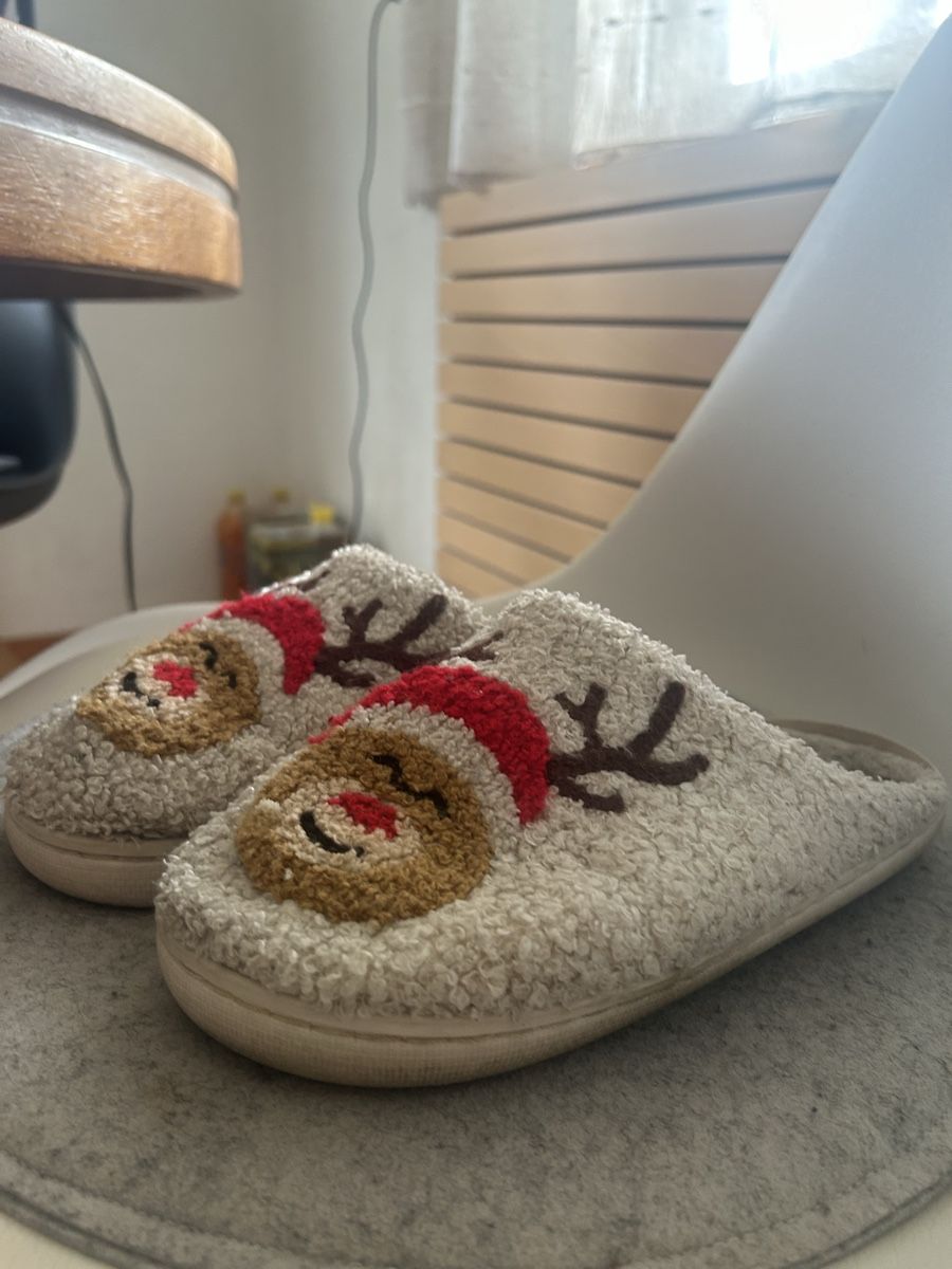 Scarpe da uomo: Cute Reindeer Slippers – Usato da Mauren venduto da mar8612