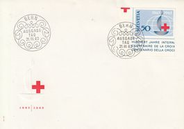 39 einzeln auf offiziellem FDC 21.3.1963, Kat. SBK Fr. 50.00
