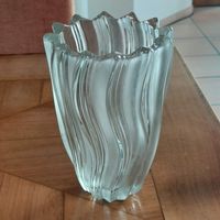 Art Deco  Libochovice Glasvase, 3061, Sklo Union um 1950