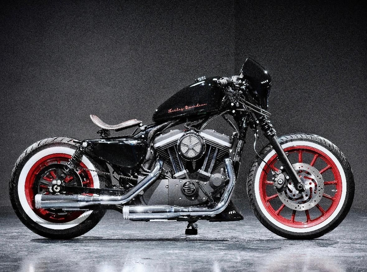 Route: Harley - Davidson YL883R – D'occasion à Murgenthal par Zeki60