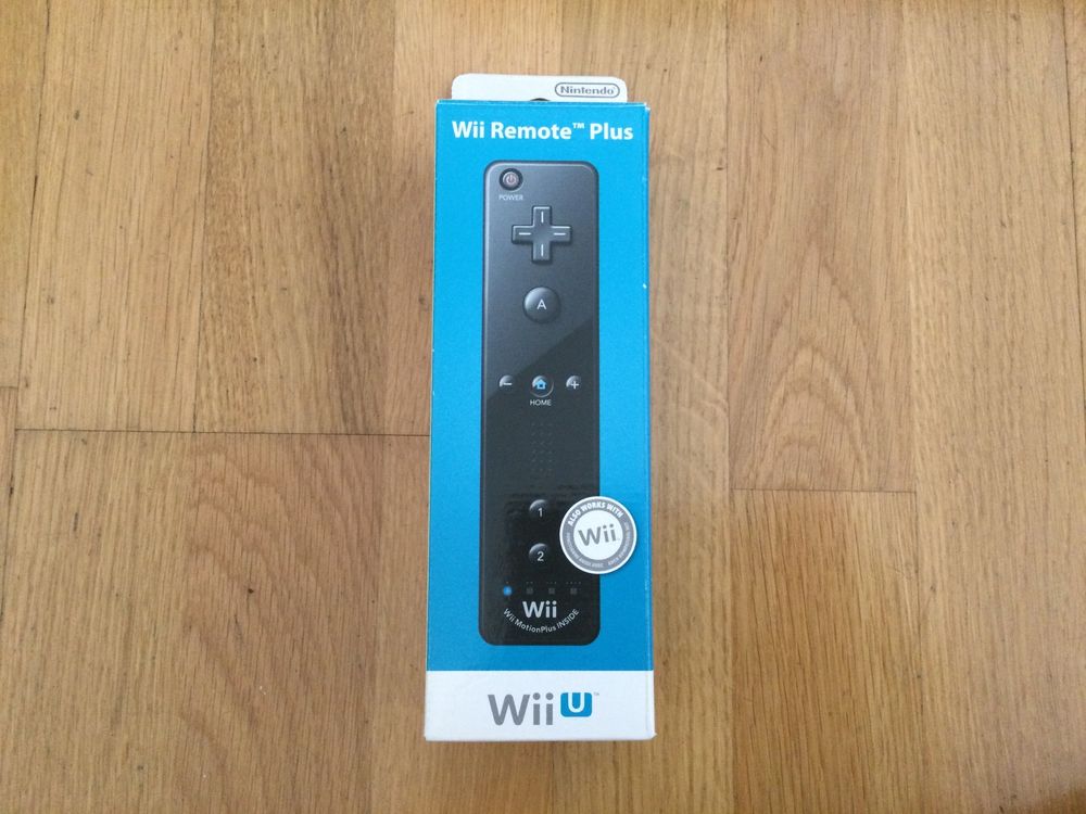 Wii Remote Motion Controller Schwarz wie NEU Kaufen auf Ricardo
