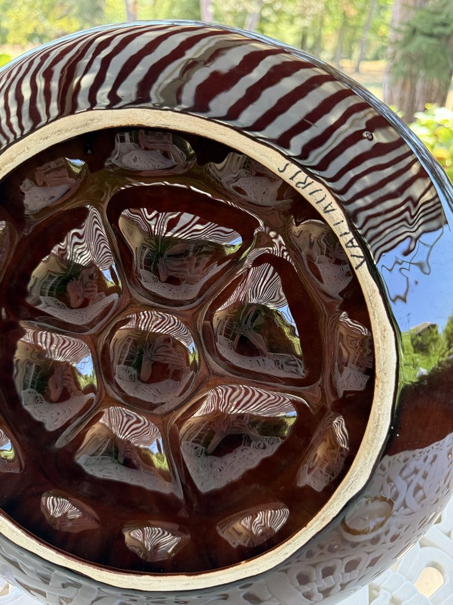 Servierplatten: VALLAURIS Servierteller / Austernplatte / Meeresfrüchte – Gebraucht aus Olten von ale_nb2x 3