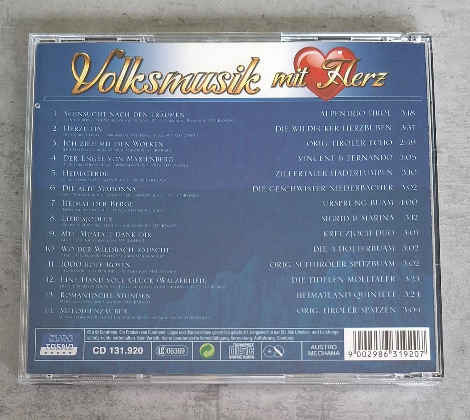 CD: Volksmusik mit Herz – Usato da Reinach BL venduto da Chela04 5