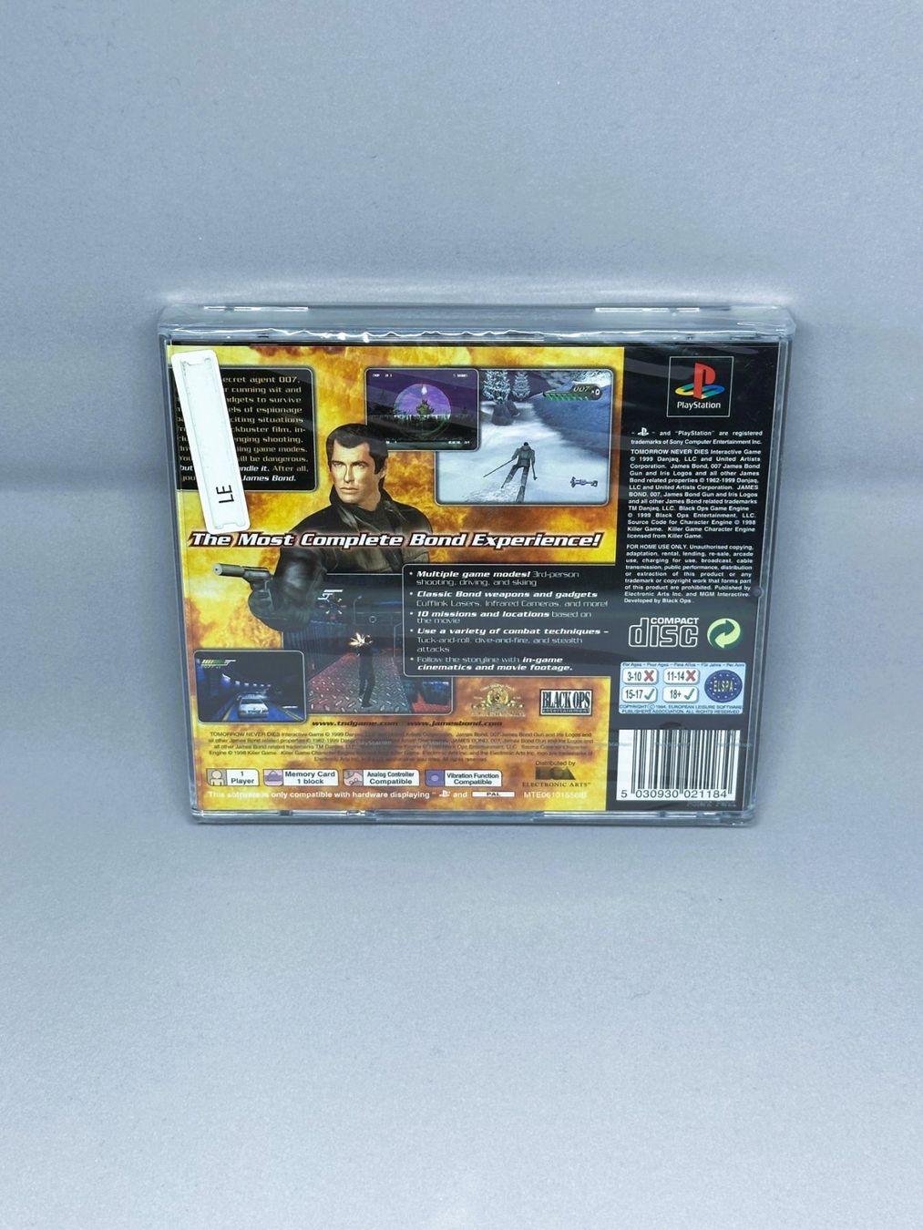 Sony Spiele: 007 TOMORROW NEVER DIES BRANDNEU – Neu und originalverpackt aus Neuenkirch von Armsy 1