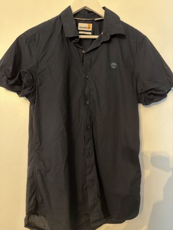Kurzarmhemd Timberland dunkelblau Grösse M guter Zust