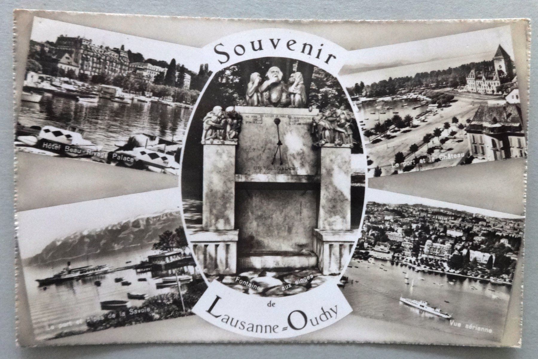 Cartes postales: Souvenir de Lausanne-Ouchy – D'occasion à Fétigny par Billy2miny