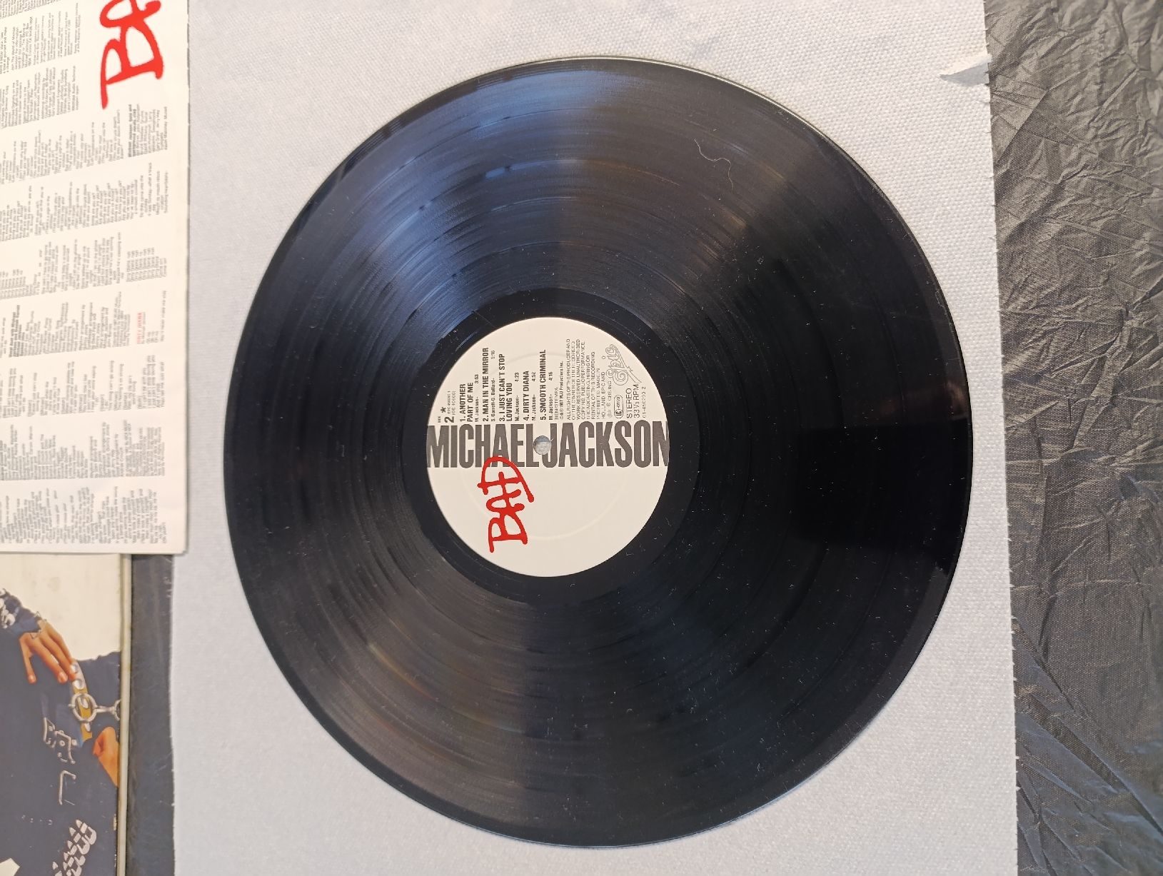 Dischi in vinile: Michael Jackson "BAD", album original de 1987 – Usato da Avry-sur-Matran venduto da dav_nm5p 7