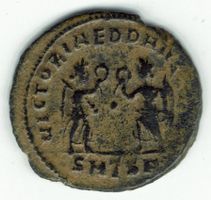 Kopie einer Münze Röm. Kaiserzeit Trier, 347-348 Constans