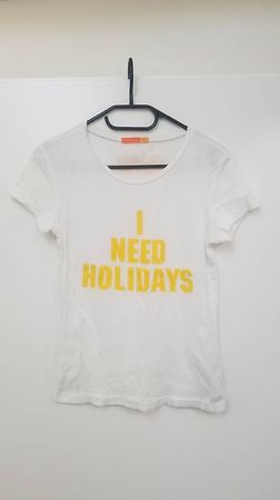 I need holidays now, Baumwolle, Gr. M