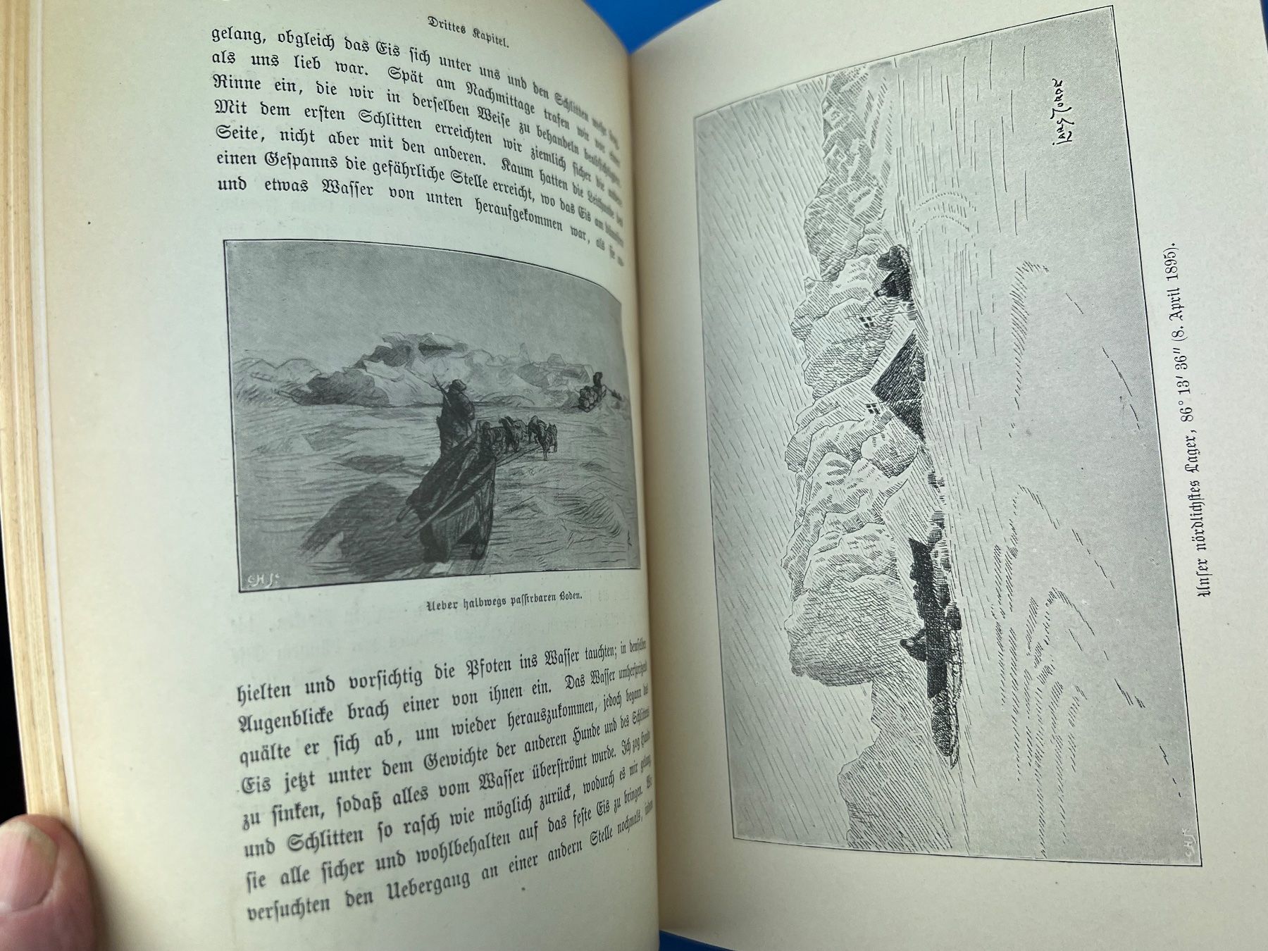 Libri: Fr. Nansen Durch Nacht und Eis + Thulefahrt Rasmussen – Usato da Unterengstringen venduto da Gustav03 4
