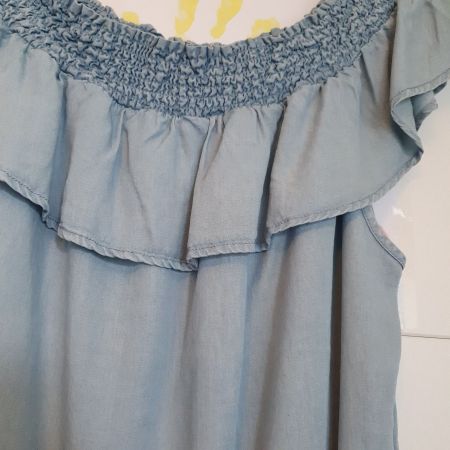 Blouse tambante aux épaules XL