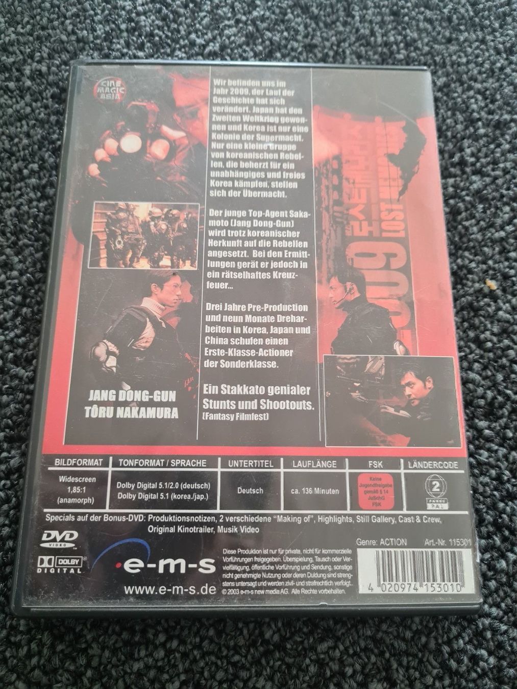 Tutti i DVDs: 2009 LOST MEMORIES(8016) – Usato da Ruswil venduto da Ruck.Zuck. 1