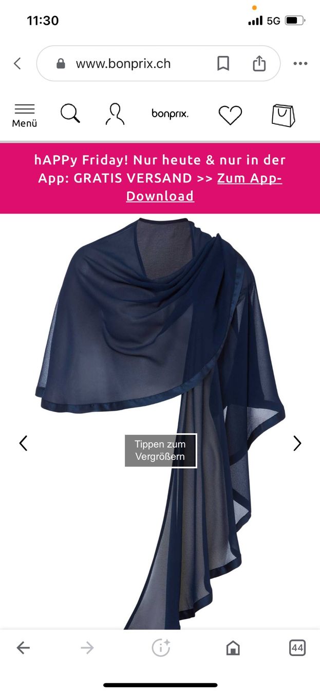 Foulard & Sciarpe: Dreieckstuch originalverpackt – Nuovo e nell'imballaggio originale da Rüti ZH venduto da kar_xx9l 4
