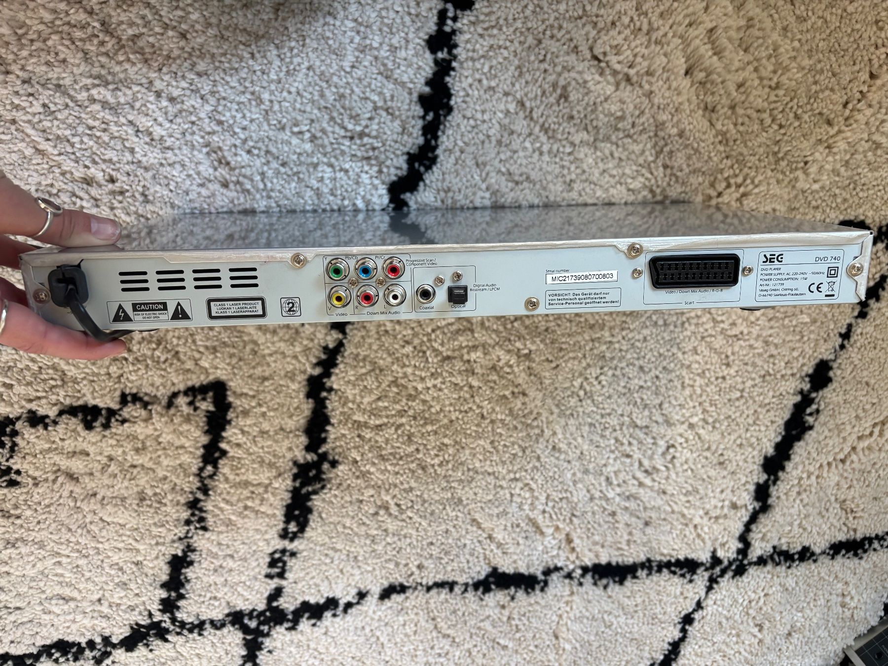 Lettore multimediale & Streamer: SEG DVD 740 – Usato da Aarau Rohr venduto da mir_gny6 1