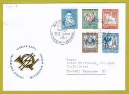 Satz Pro Patria 1965 mit Sonderdatumstempel Mnchen