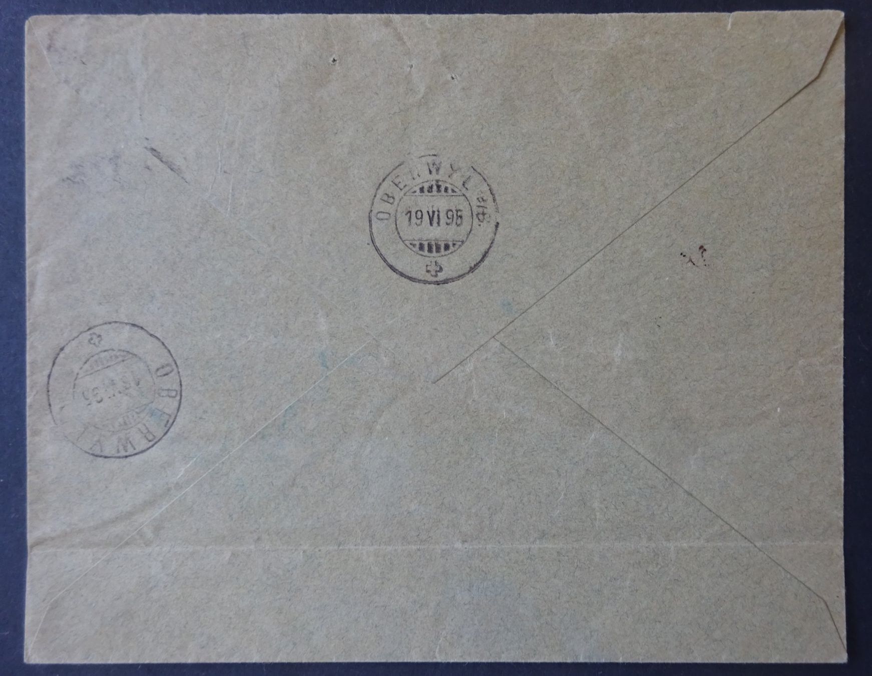 Alle Briefmarken: illustr. Brief 'Maggi' vom 14.VI.1895 – Gebraucht aus Watt von Oo2rup5 1
