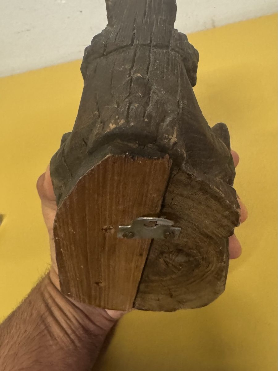 Skulpturen & Statuen: Antike Holz Skulptur  – Gebraucht aus Schlieren von Freundlich02 5