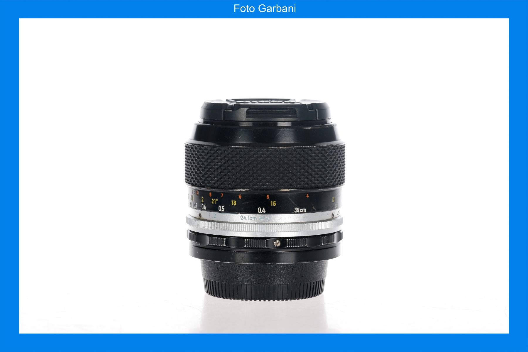 Nikon Obiettivi: Nikon Micro-P Auto 55mm f3.5 – Usato da Muralto venduto da FotoGarbani