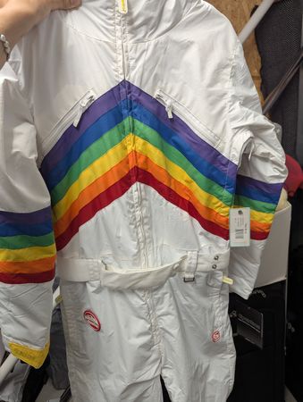 Skianzug Regenbogen