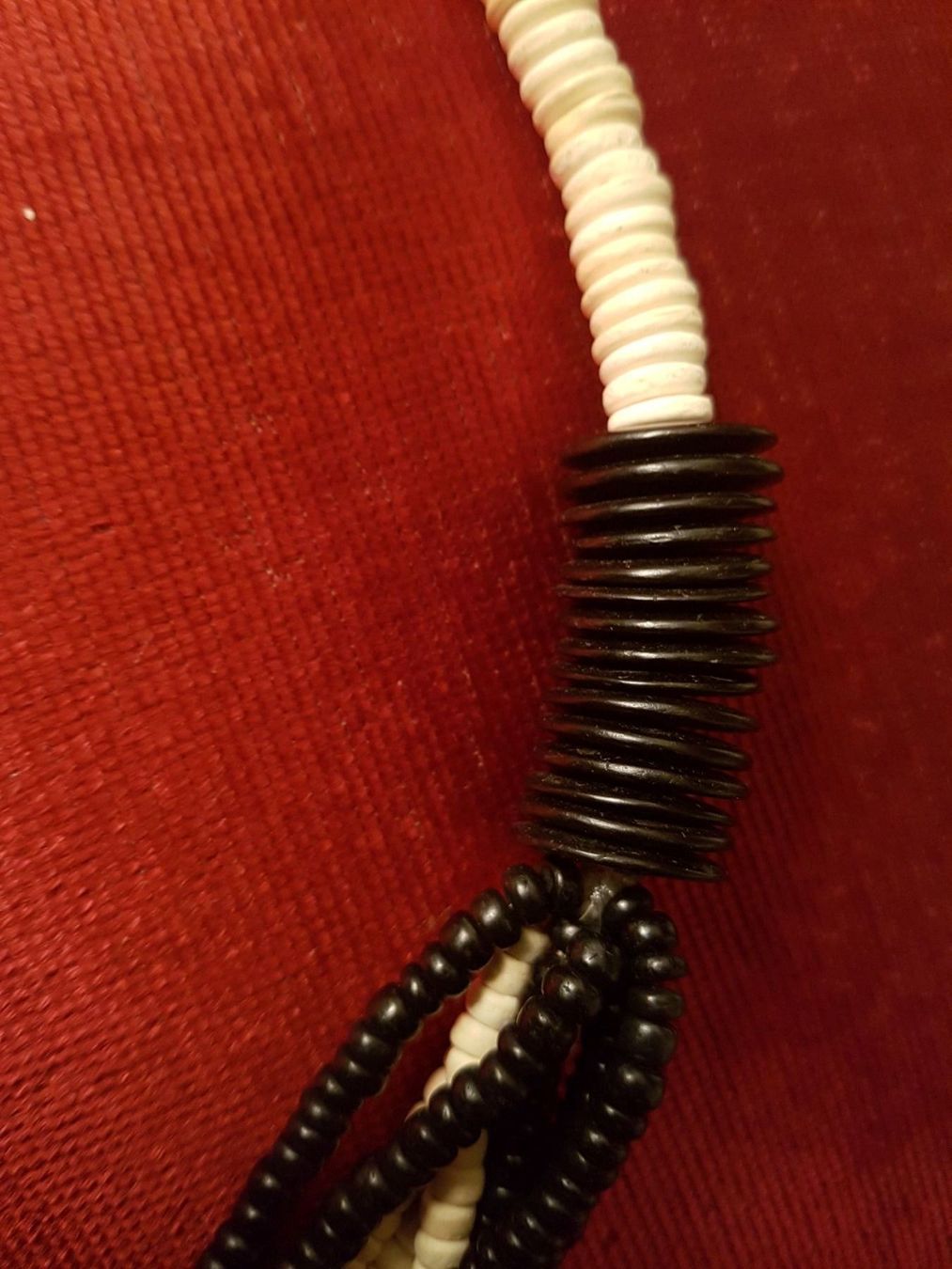Catenine: Kette Ethno black & white  Natur 60cm – Nuovo (secondo la descrizione) da Ettingen venduto da Maranathatalitha 6