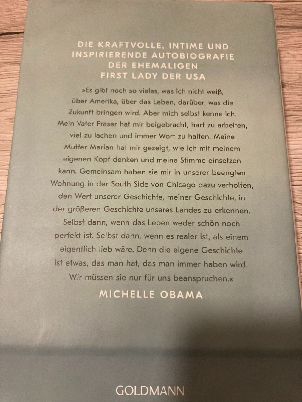 Libri: Michelle Obama Buch – Usato da Niederscherli venduto da ypsilon315 4