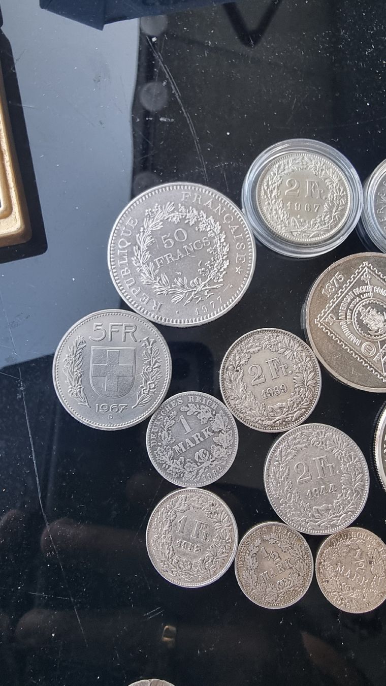 Toutes les monnaies: pièces argent en lot – D'occasion à Cormondrèche par yo1978 1