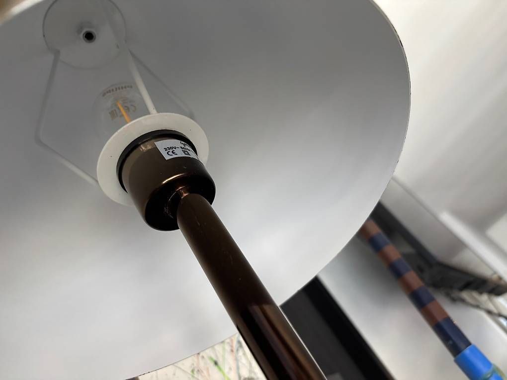 Lampes: Hochwertige Metall Lampe – D'occasion à Schmerikon par Marli14 3