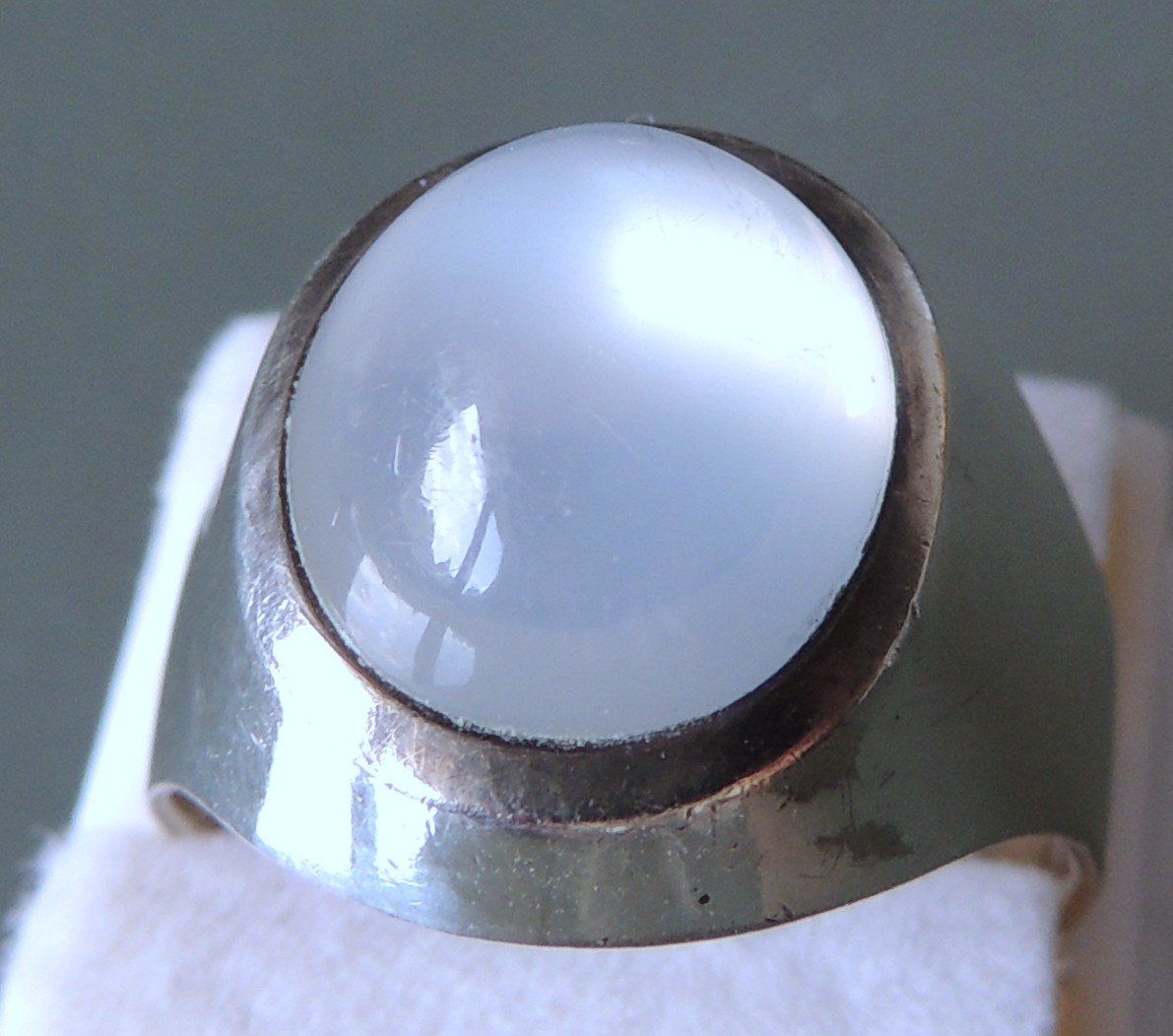 Ringe: Mondstein Silber 925 Fingerring Gr. 58 – Gebraucht aus Waldenburg von schaller707 1