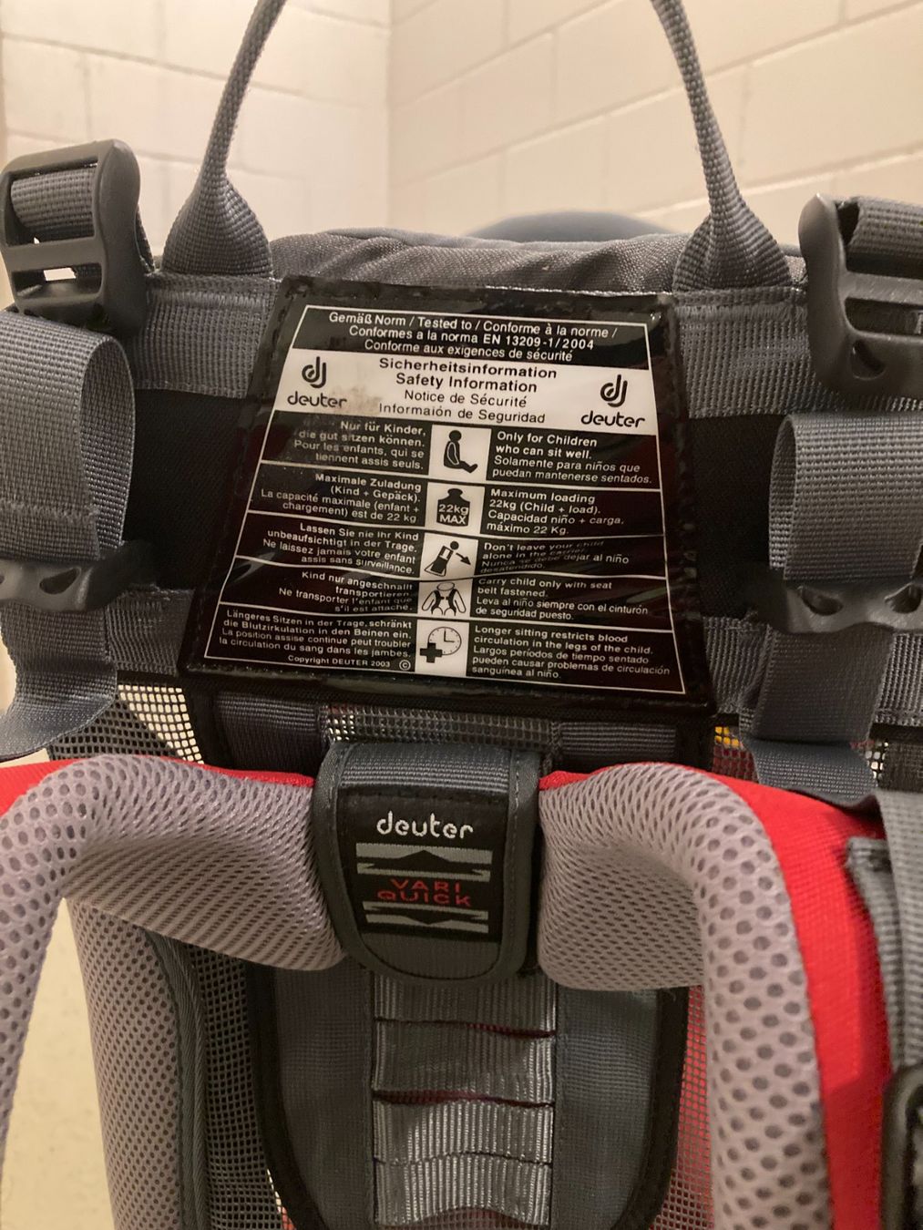 Deuter Marsupi portabebè: Deuter Kid Comfort I – Usato da Seuzach venduto da rotor82 4
