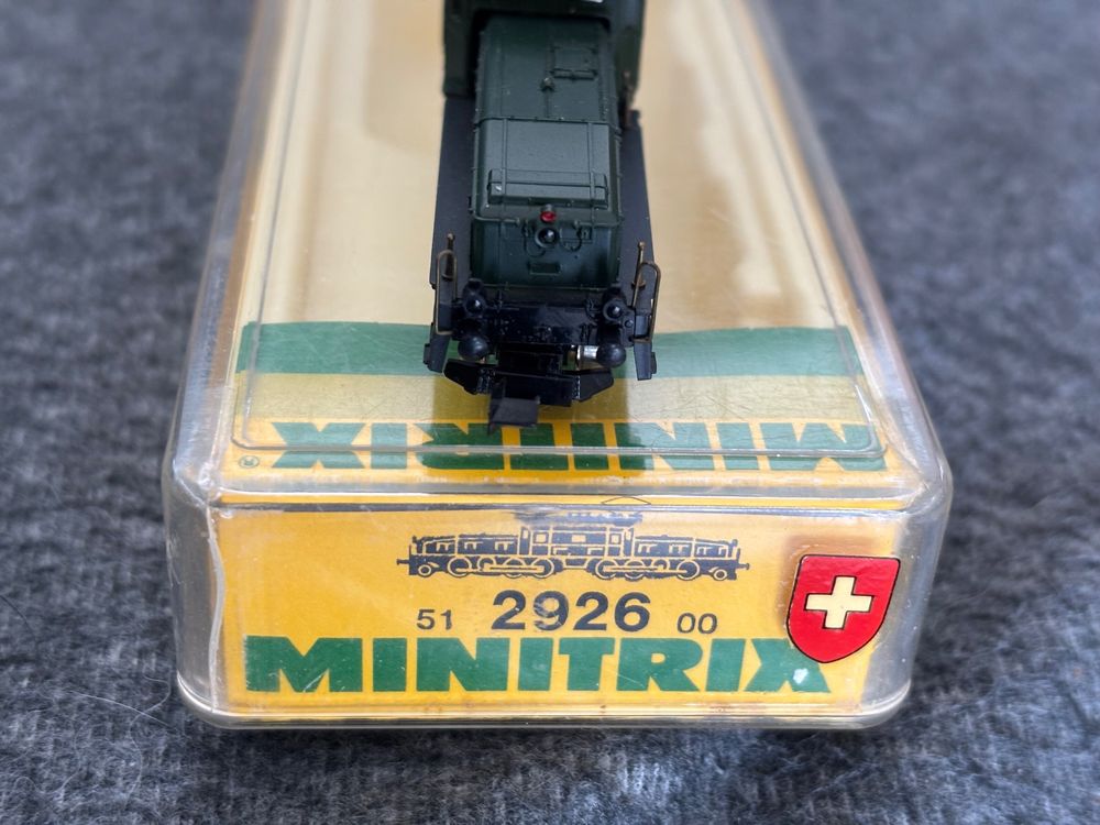 Trix Modelleisenbahnen: Minitrix 51 2926 Elok Kroko SBB 13305 – Gebraucht aus Hauterive NE von eriamch 4