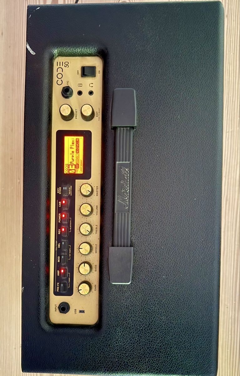 Instruments de musique: Amplificateur Guitare Marshall code 50 – D'occasion à Le Mont sur Lausanne par Laurent052 1