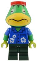 Lego Animal Crossing Minifigur- Kapp'n (ani005)