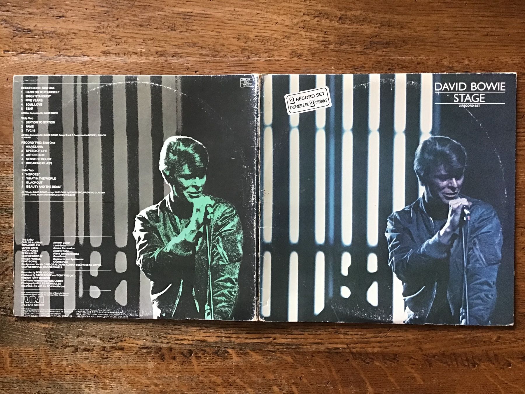 Dischi in vinile: 2 LP David Bowie « Stage » – Usato da Fully venduto da Ruby97 2