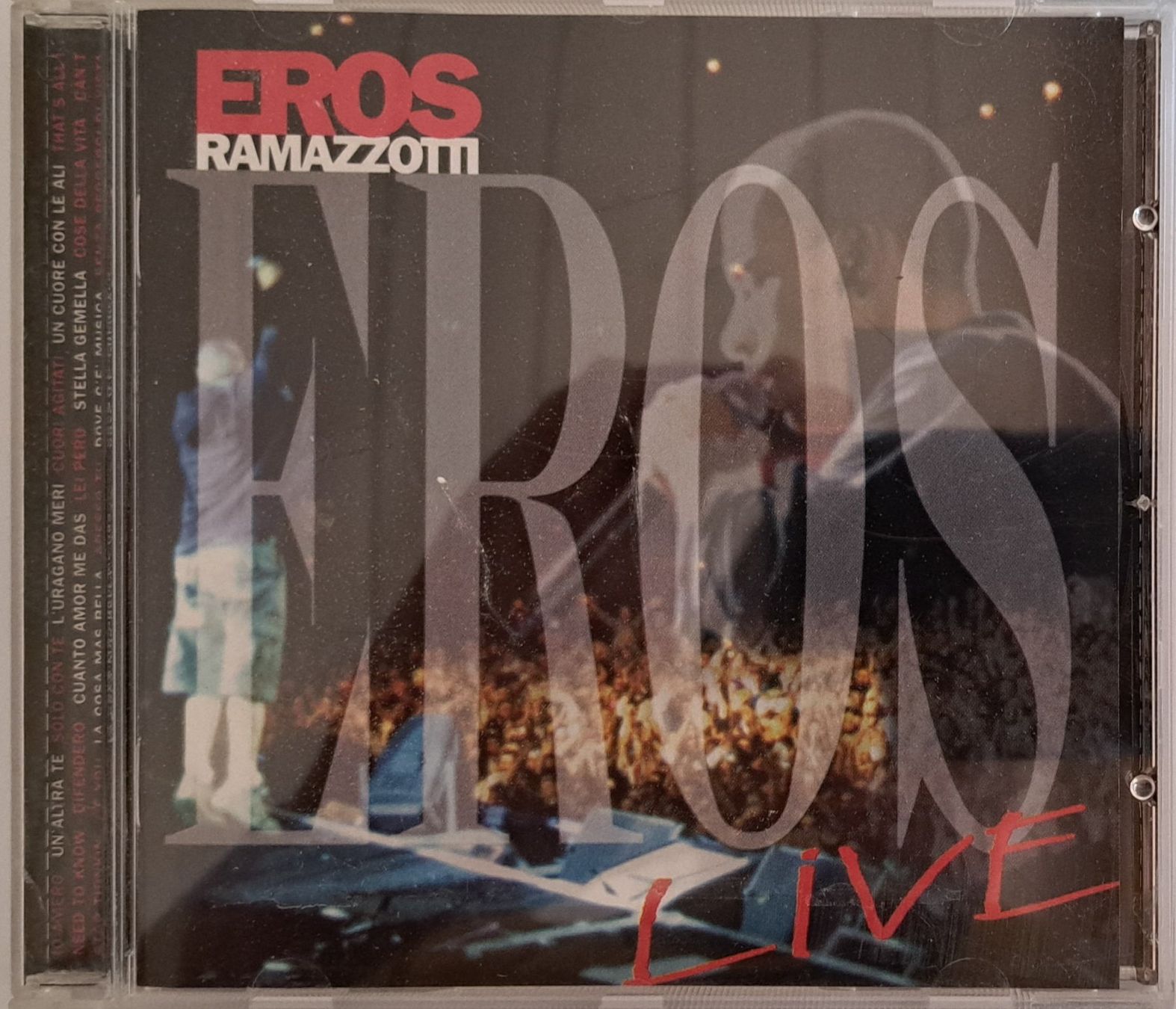 CDs: EROS RAMAZZOTTI - EROS LIVE – D'occasion à Tenniken par mik_6mxg 6