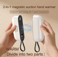 2-in-1 Magnet Handwärmer und Powerbank 6000 mAh