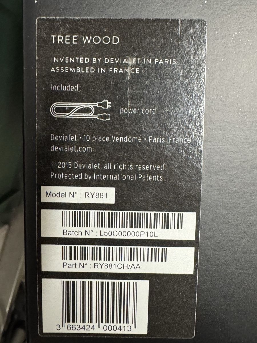 Devialet Wandhalterungen: Devialet Tree Ständer für Phantom Lautsprecher, RY881 – Neu (gemäss Beschreibung) aus Zürich von Nobs1 7