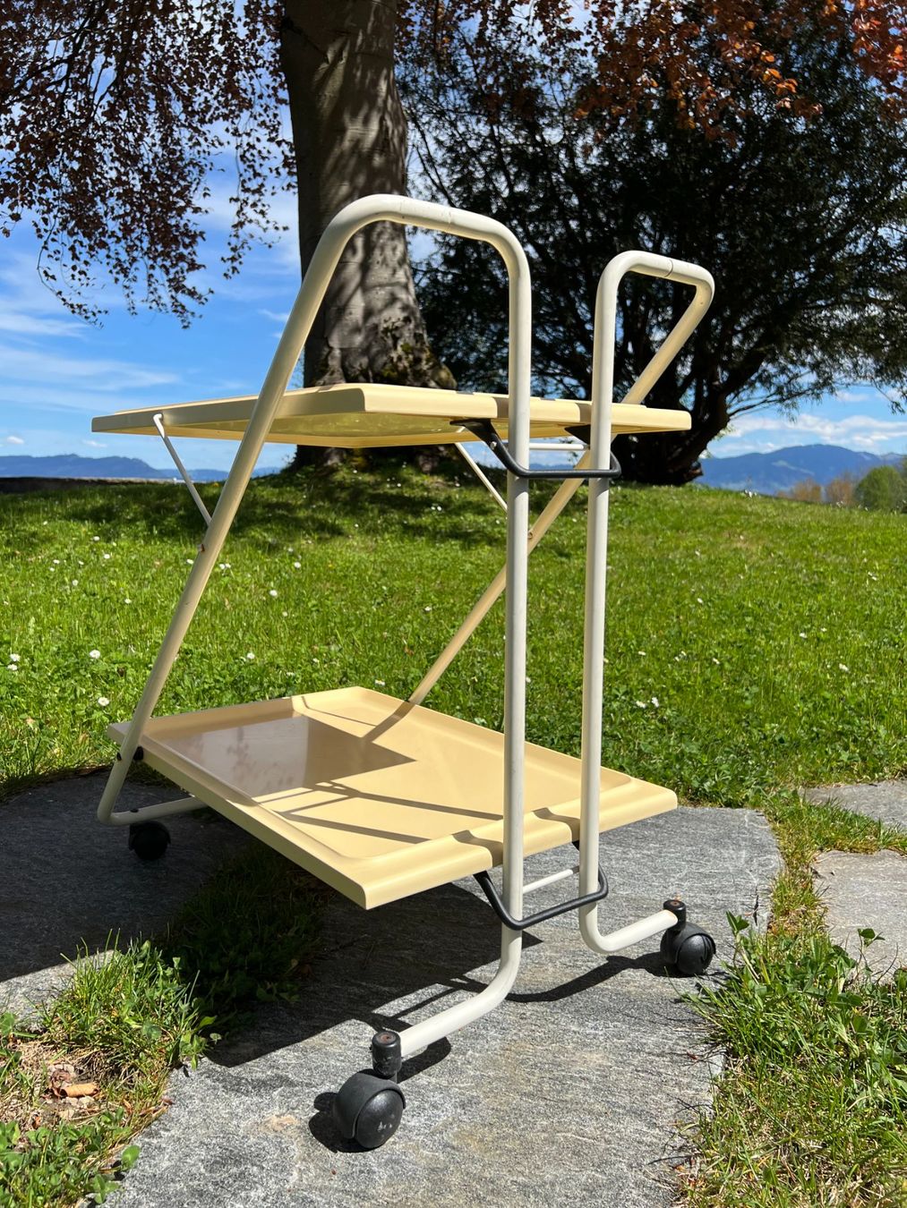 Carrelli di servizio: 70er Jahren Servierwagen – Usato da Walzenhausen venduto da stilvollwohnen 8