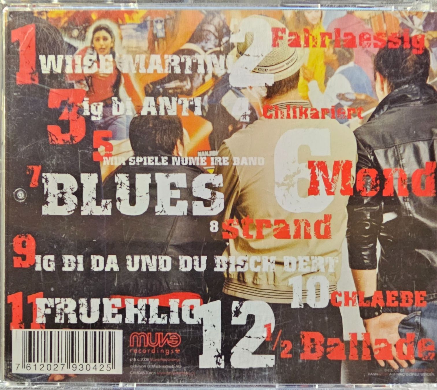 CD: Scream – Fahrlässig – Usato da Wahlen b. Laufen venduto da Cg10 1