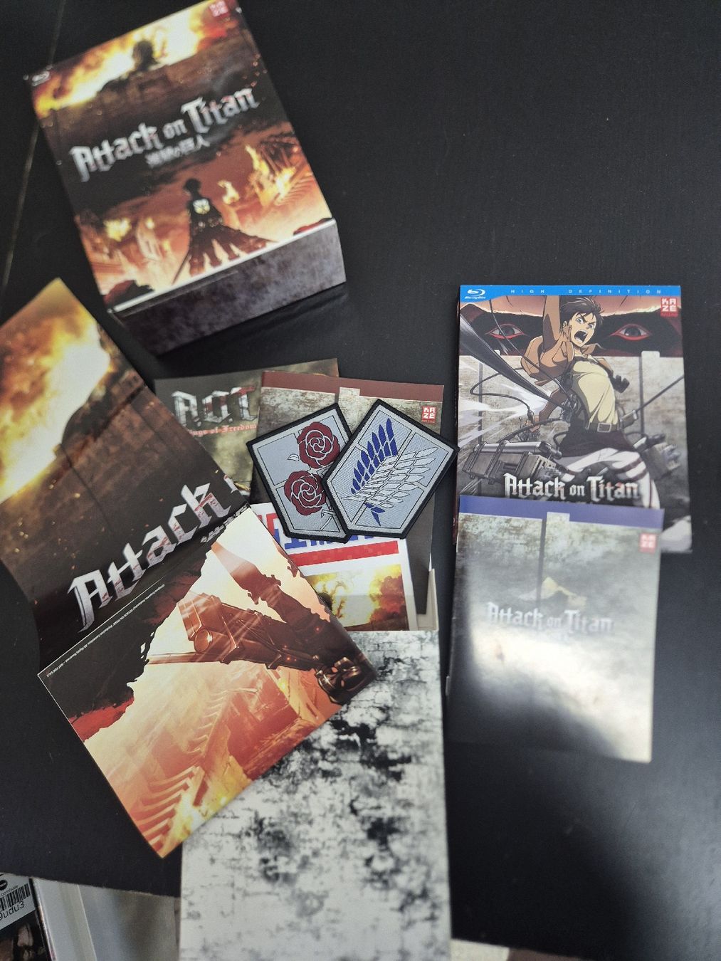 Tutti i DVDs: Attack on Titan Anime Blu-ray Box – Usato da Wald ZH venduto da _Hotarubi_ 2