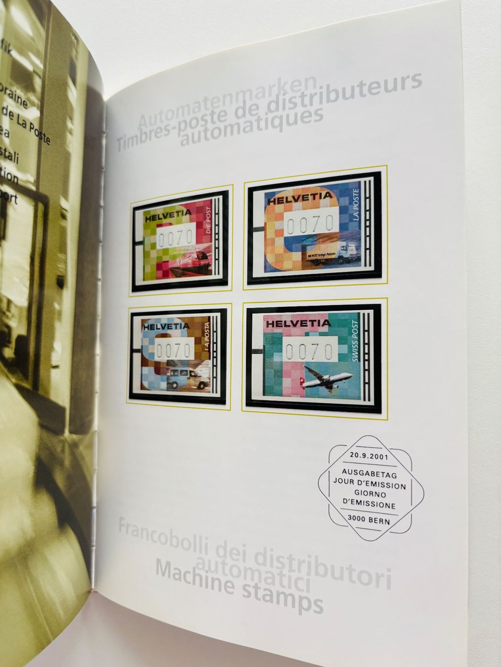 Alle Briefmarken: 2001 Jahrbuch Schweizer Briefmarken postfrisch ** Kat. 120.- – Neu und originalverpackt aus Müswangen von buyin 2