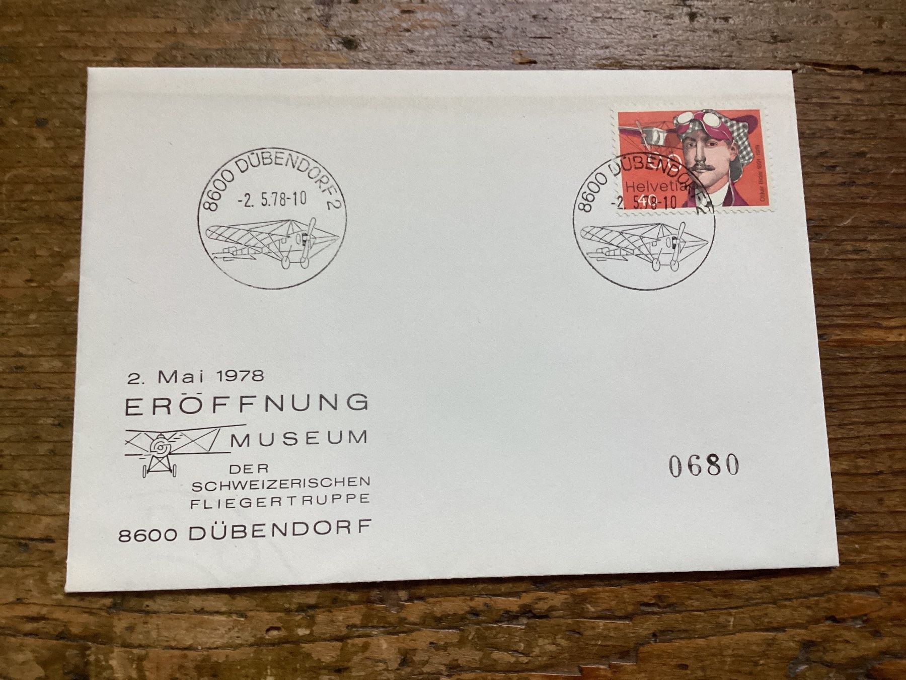 Alle Briefmarken: Schweizer Luftfahrt-Briefe, Ersttagsbriefe, Dübendorf, Top! – Gebraucht aus Flaach von Anthony1764 3