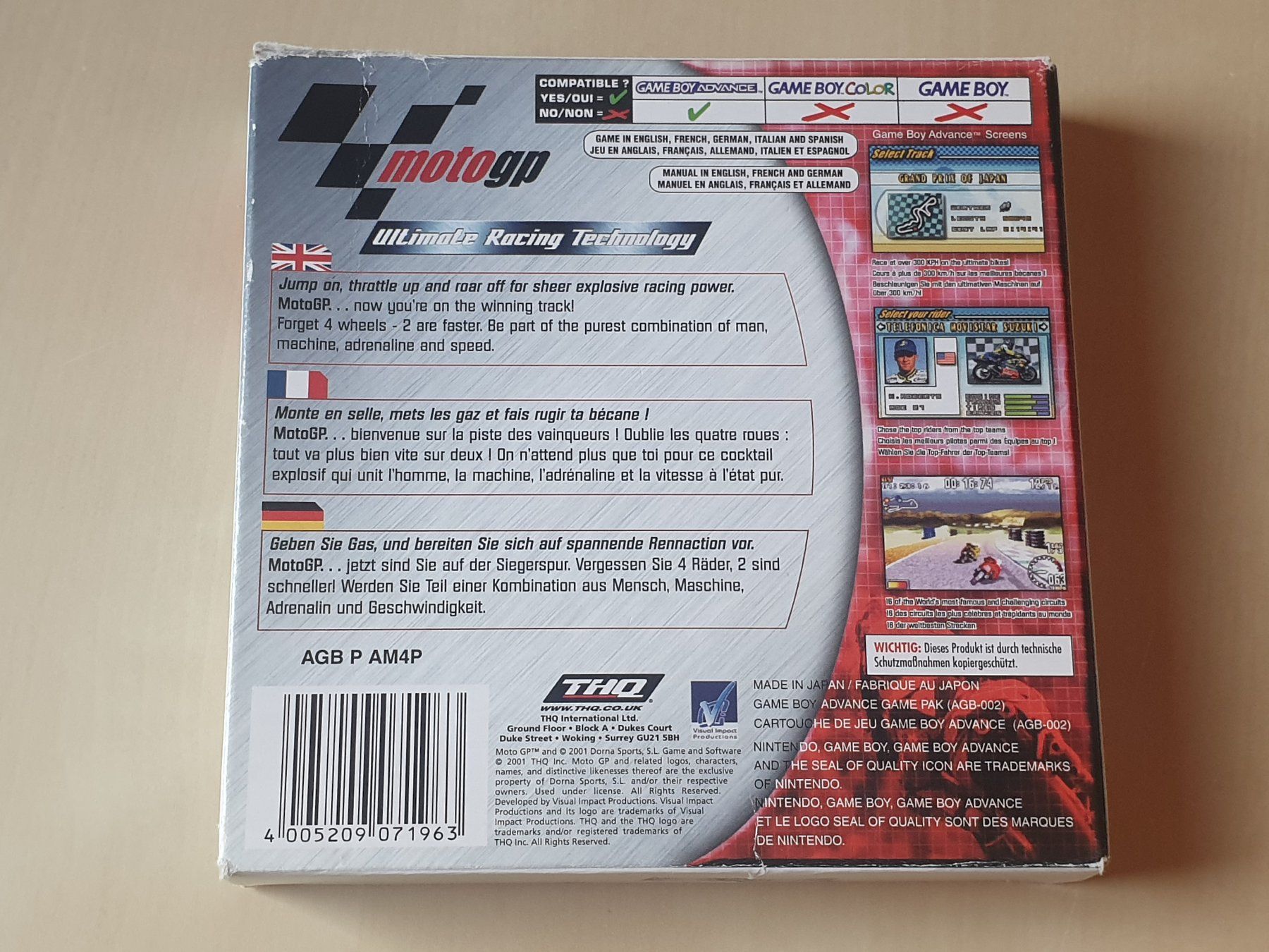Nintendo Jeux: Motogp – D'occasion à Stansstad par collectorsshop 1