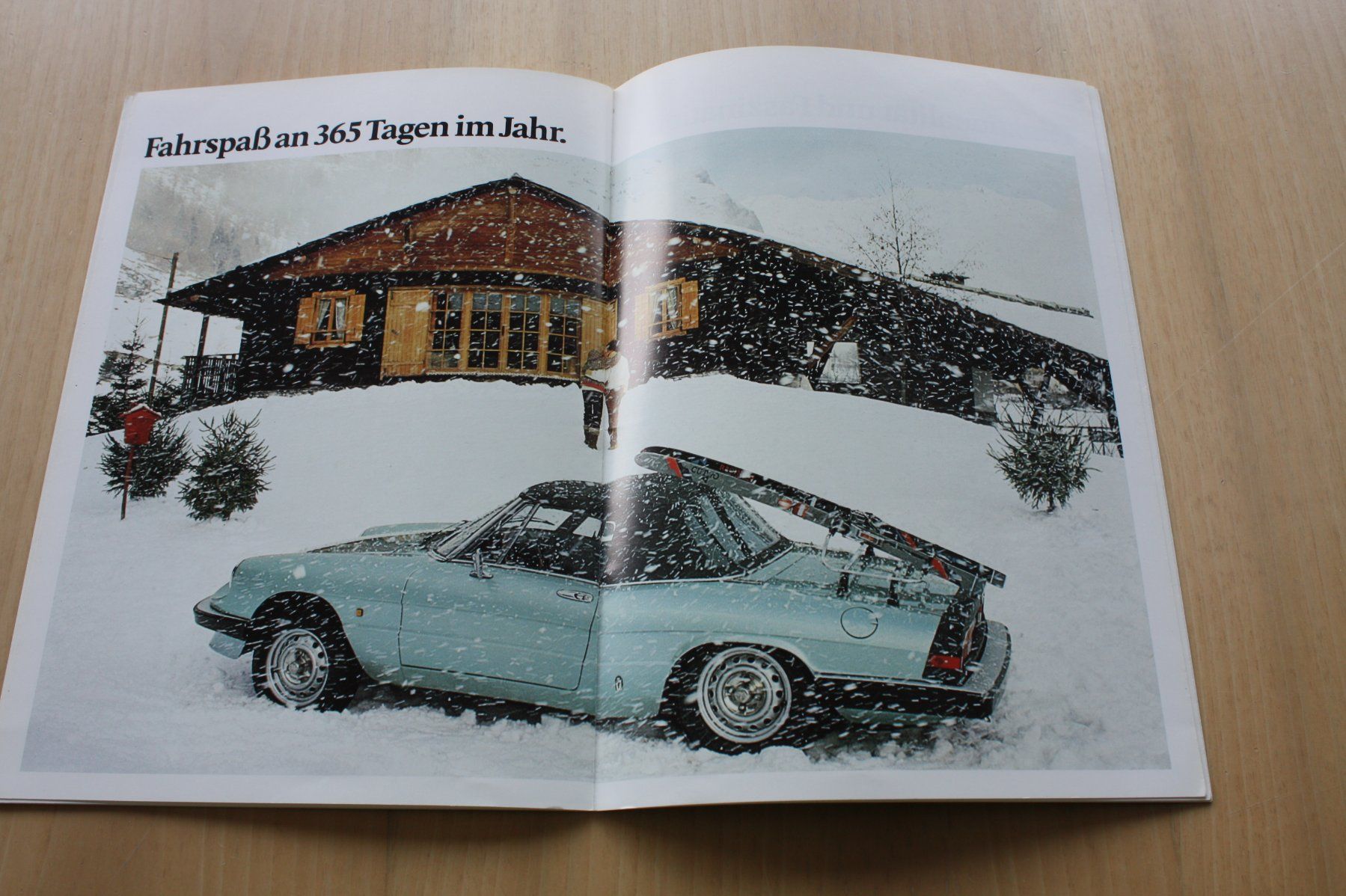 Alfa Romeo Documenti: Alfa Romeo Spider 1.6 & 2.0 Prospekt 1983 – Usato da Wikon venduto da erwin400 8